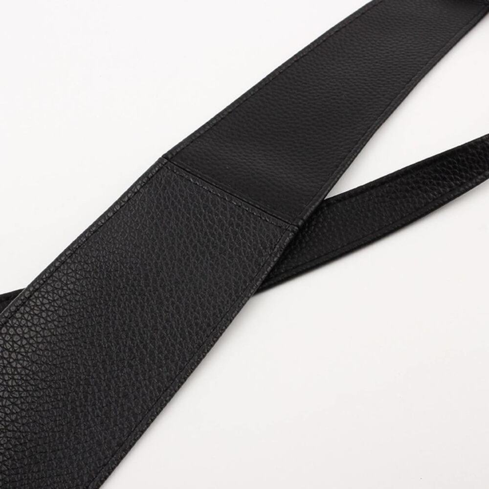 2/$30 NEW Boho Gypsy Wrap Around Waist Belt Black Pretty Obi - Picture 5 of 8